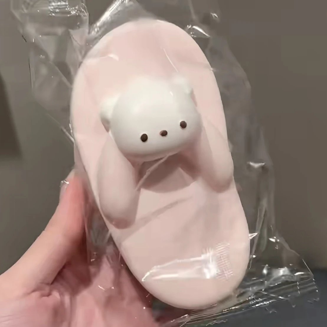 Nunu Bear Slipper Squishy (Without box package)