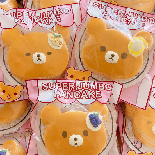 Punimaru Super Jumbo Bear Pancake Squishy
